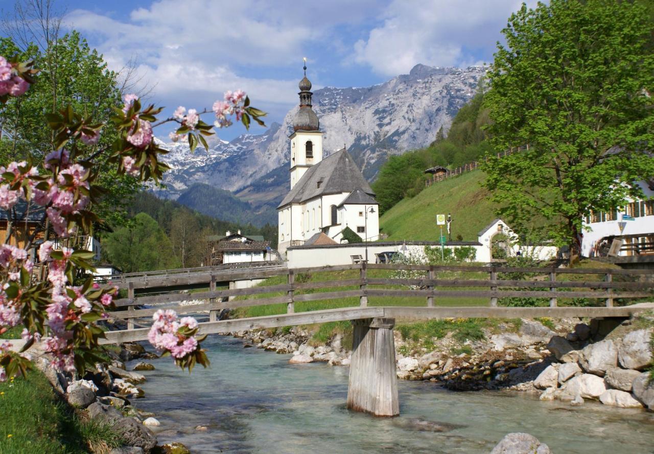 Ferienwohnungen Weiherbach - Hallenbad Berchtesgaden Exterior foto